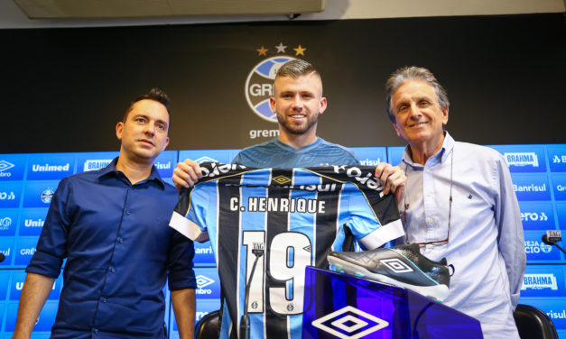 Caio Henrique é apresentado oficialmente no Tricolor