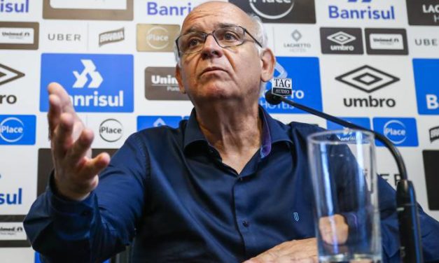 Presidente do Grêmio é diagnosticado com coronavírus