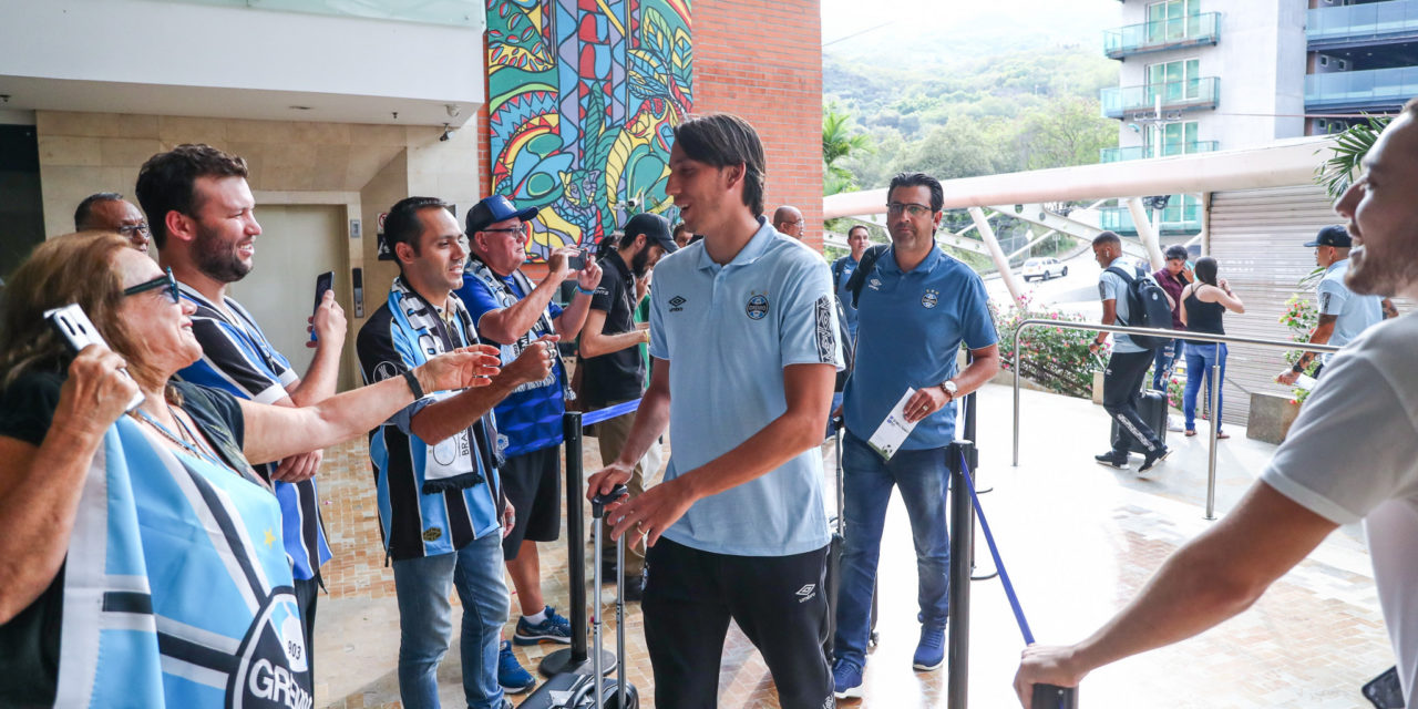 Grêmio desembarca em Cali para estreia na Conmebol Libertadores