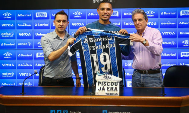 Luiz Fernando é apresentado oficialmente