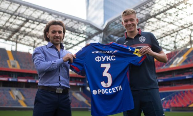 Bruno Fuchs é apresentado no CSKA