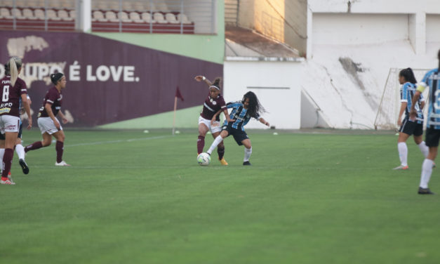 Gurias Gremistas vencem atual campeã, Ferroviária e chegam nas primeiras colocações do Brasileirão