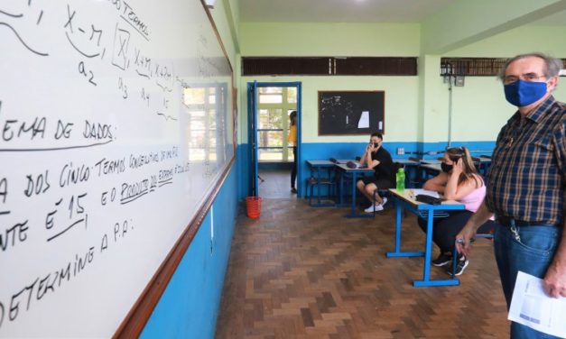 Apenas 80 das 693 escolas estaduais do RS que podem receber alunos estão abertas