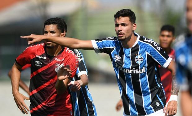 Grêmio bate o Athletico-PR fora de casa pelo Brasileiro Sub-20