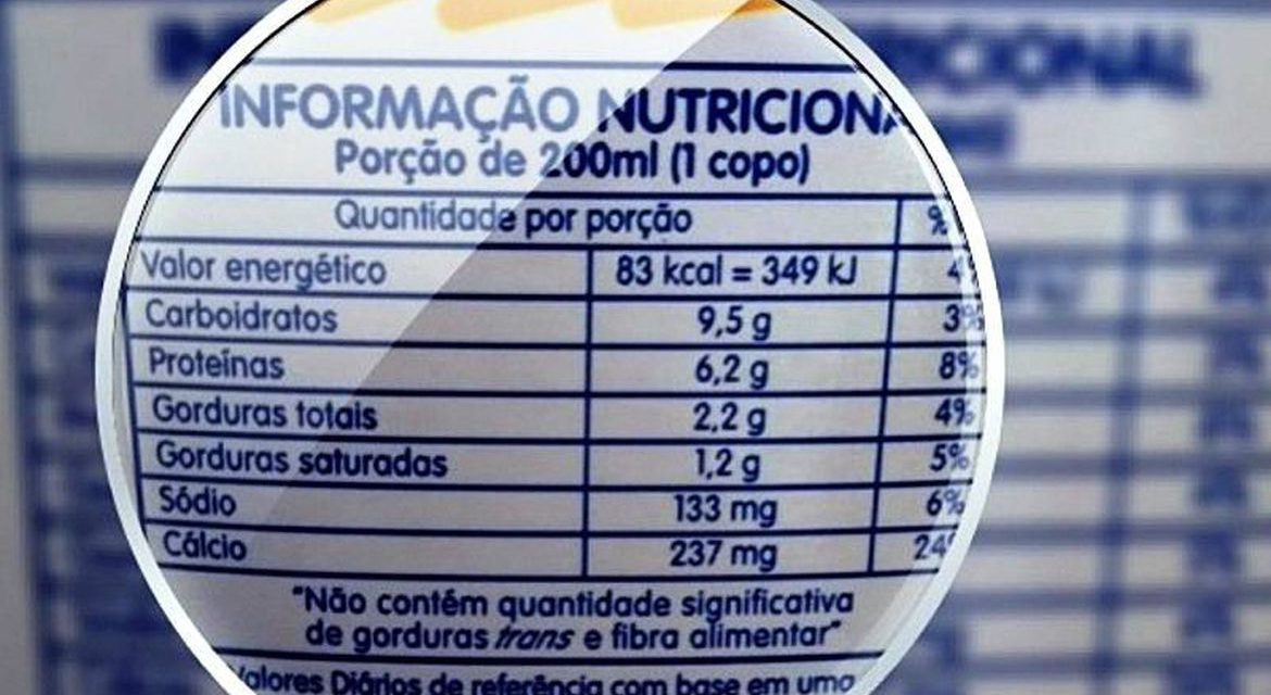 Anvisa aprova norma sobre rótulo nutricional em embalagens