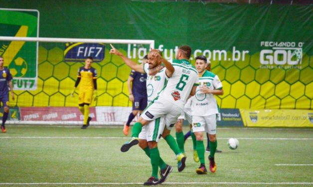Chapecoense (SC) vence o Rosário Central (RS) por 2 a 0 e avança à segunda fase da Liga Fut7 – Etapa Sul
