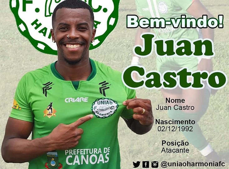 União Harmonia anuncia primo de Ronaldinho Gaúcho e mais 4 nomes para Copa FGF