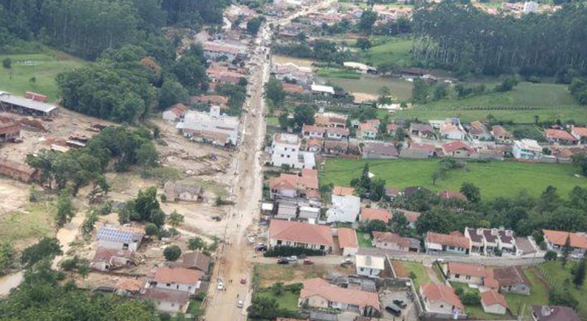 Defesa Civil alerta sobre risco de novos temporais em Santa Catarina