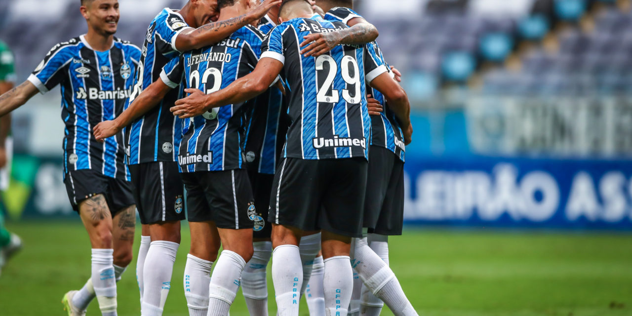 Com gols de Jean Pyerre e Maicon, Grêmio vence o Goiás por 2 a 1