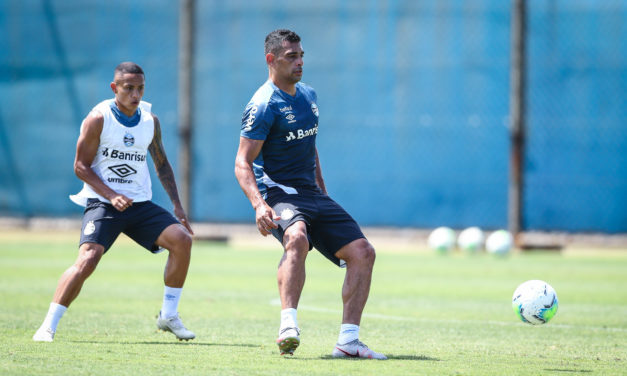 Grêmio faz último treino para decisão na Copa do Brasil