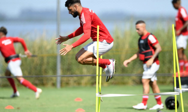 Inter faz último treino de 2020