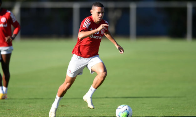 Inter treina para confronto contra o Palmeiras no Campeonato Brasileiro