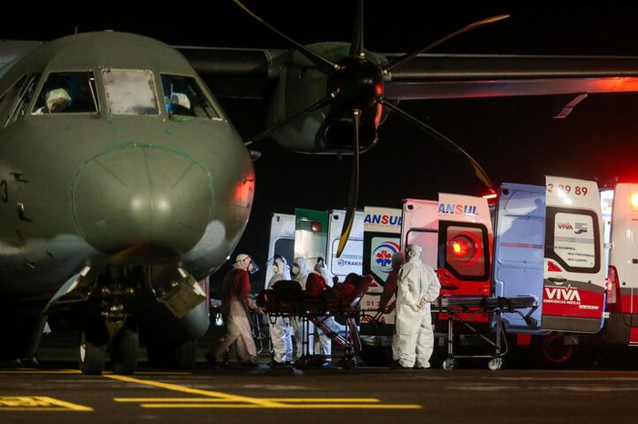 Mais 15 pacientes com Covid-19 de Rondônia devem desembarcar no RS na madrugada de sexta