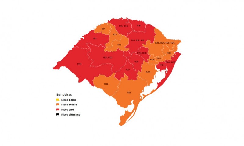 Governo do Estado recebe dois pedidos de reconsideração de bandeira vermelha no distanciamento controlado