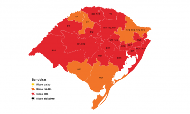 RS recebe três recursos ao mapa preliminar da 41ª rodada do Distanciamento Controlado