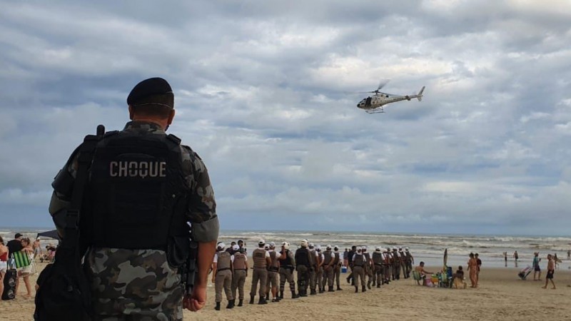 Aglomerações marcam madrugada desta terça-feira no Litoral Norte do RS