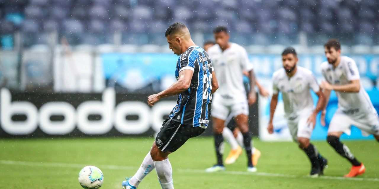 Grêmio empata com o Santos pela 34ª rodada do Brasileirão