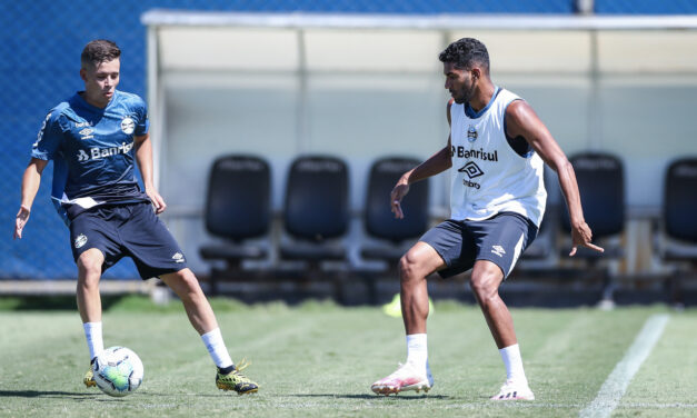Grêmio finaliza preparativos para enfrentar o Red Bull Bragantino e terá o comando do auxiliar Alexandre Mendes
