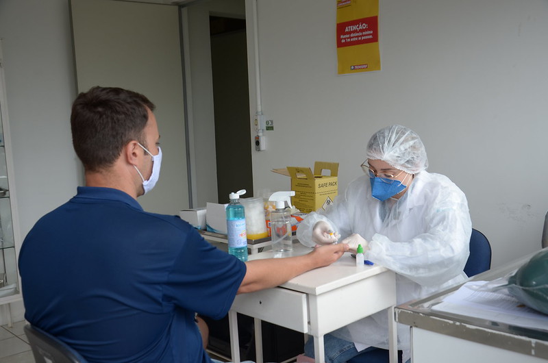 Trensurb retoma testagens contra Covid-19 em funcionários