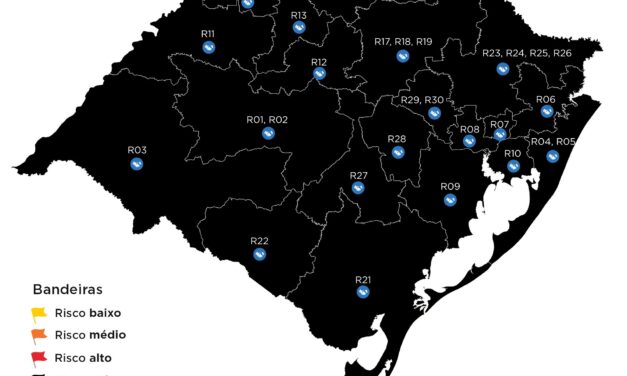 Rio Grande do Sul tem 102,8% de ocupação em leitos de UTI