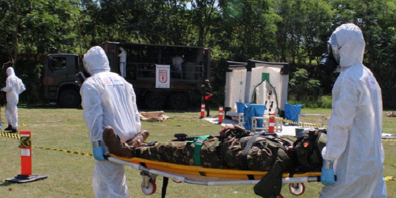 Batalhão de Defesa Química participa de certificação como força de prontidão