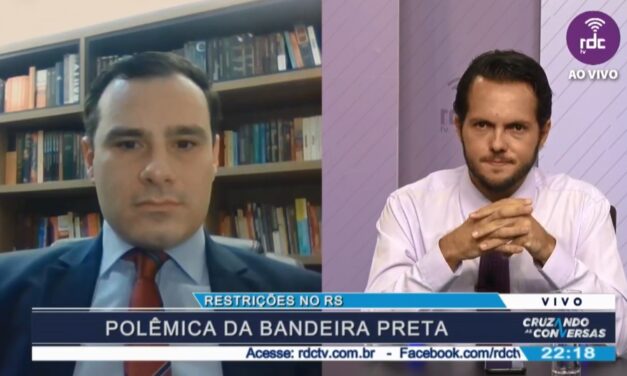 “Não se trata de restrição de liberdade”, afirma procurador-geral do Estado sobre a bandeira preta no RS