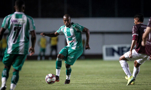 Samuel Santos comemora retorno ao Juventude após cinco meses