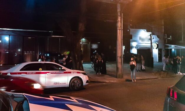 Festa clandestina com quase 150 pessoas é encerrada em Porto Alegre