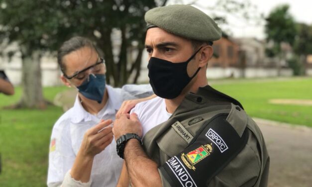 Prefeitura da Capital anuncia mudança na vacinação dos profissionais da segurança pública