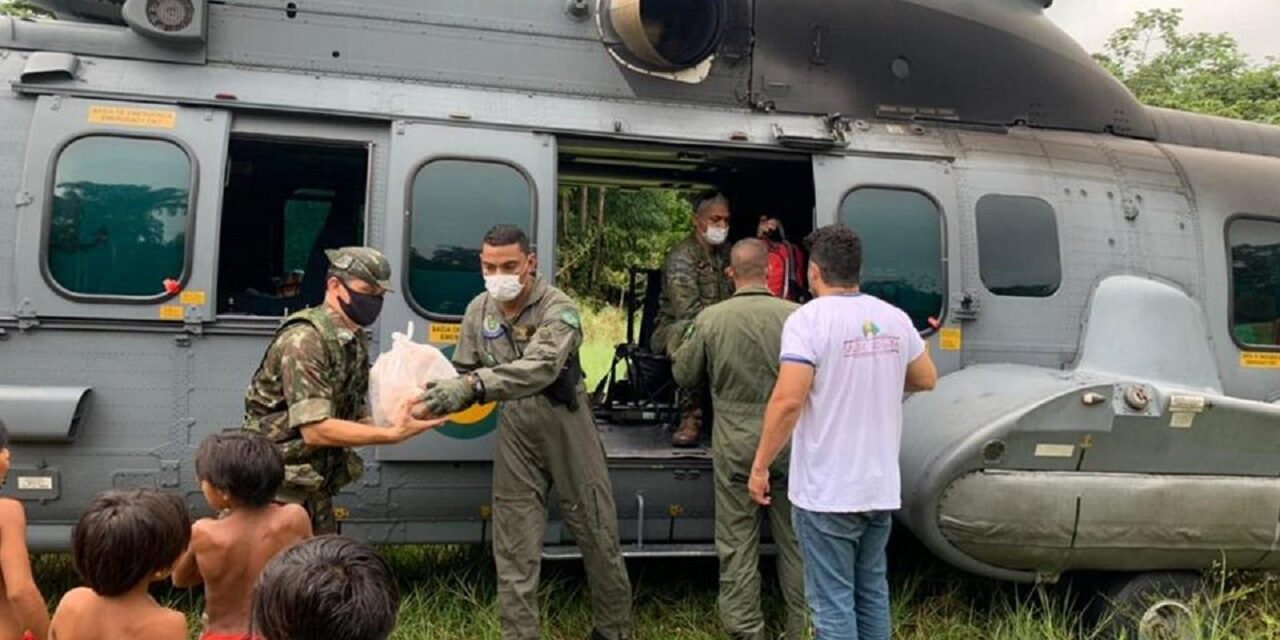 Exército auxilia na distribuição de vacinas no Norte