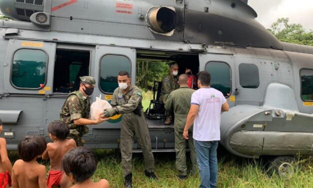 Exército auxilia na distribuição de vacinas no Norte