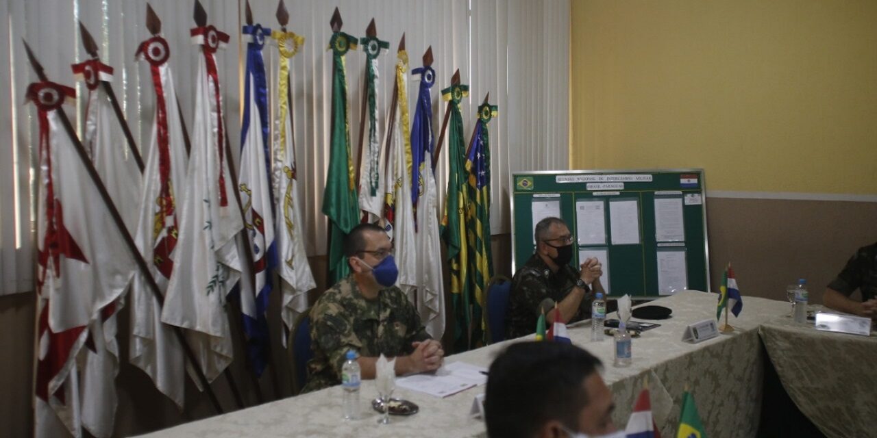 Reunião discute cooperação entre exércitos brasileiro e paraguaio