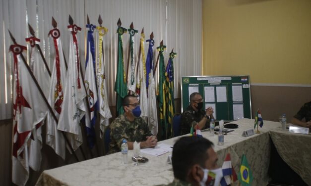 Reunião discute cooperação entre exércitos brasileiro e paraguaio