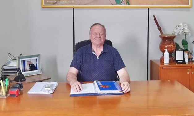 Prefeito de Coxilha morre vítima de Covid-19