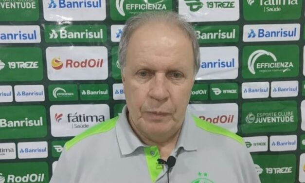 “Conversamos calmamente com Marquinhos. Ele sabe que está sendo cobrado”, afirma vice do Juventude