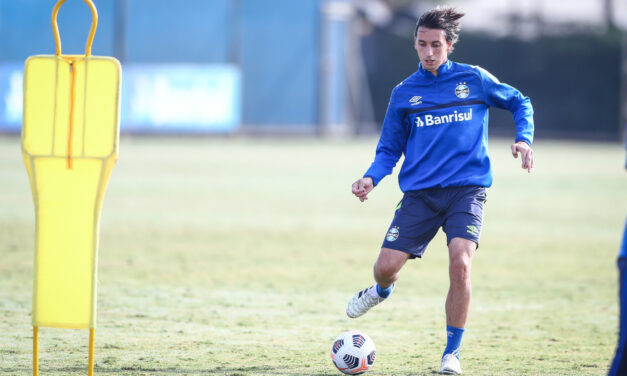 Com Geromel, Tricolor faz último treino antes do Lanús e Tiago Nunes define time para o duelo pela Sul-Americana