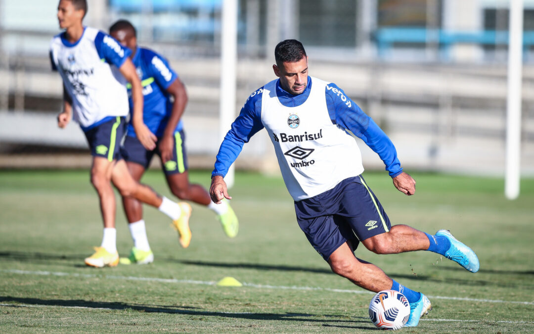 Tarde de treinos técnicos e definição de equipe para o Grêmio