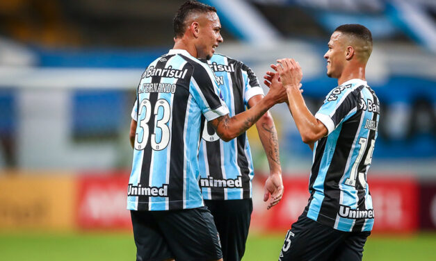 Grêmio goleia o Aragua por 8 a 0 e segue líder do grupo na Sul-Americana
