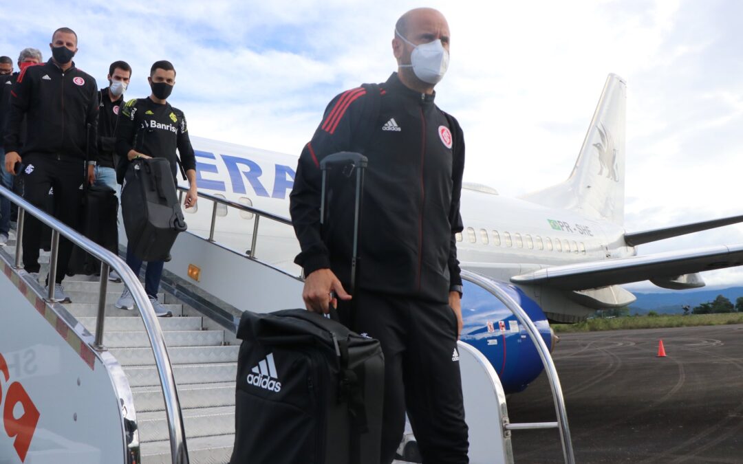 Inter desembarca na Venezuela para jogo contra o Deportivo Táchira