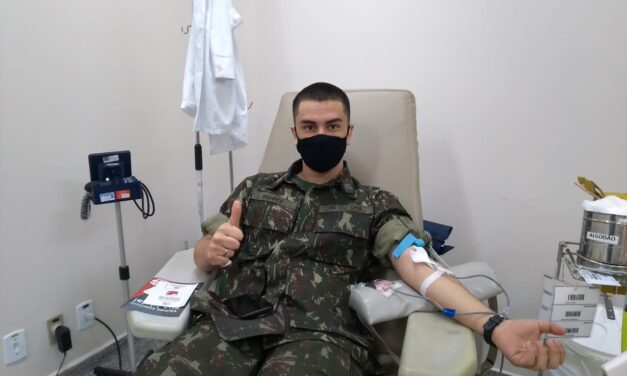 Tiro de Guerra mobiliza 96 integrantes para doação de sangue