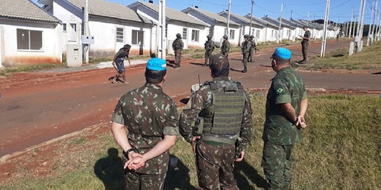 Centro de Operações de Paz participa de Exercício Básico de Operações de Paz