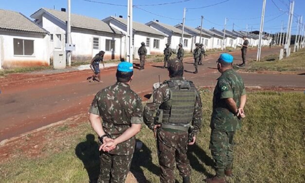 Centro de Operações de Paz participa de Exercício Básico de Operações de Paz