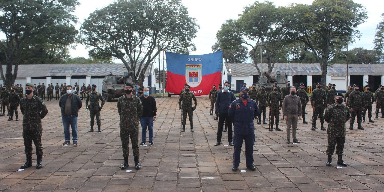 Cerimônia celebra 190 anos de Grupo de Artilharia do Exército em Cruz Alta