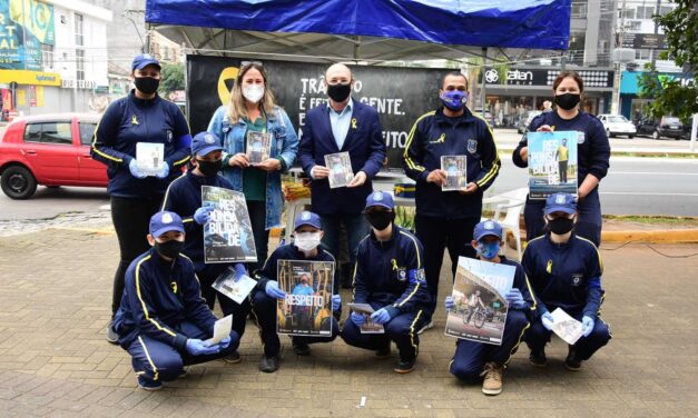 Cachoeirinha dá início a campanha do Maio Amarelo