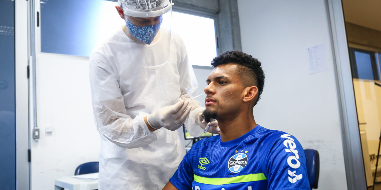 Grêmio informa a realização de 98 testes para Coronavírus
