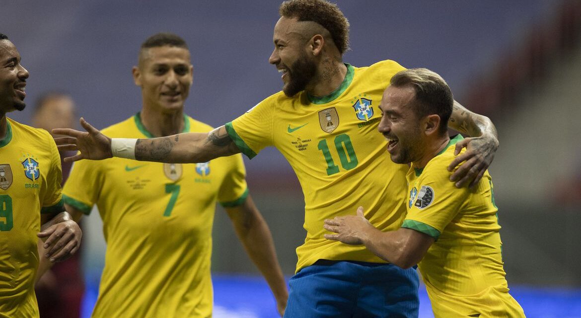 Brasil estreia na Copa América com vitória sobre a Venezuela