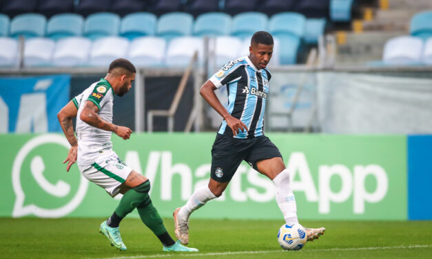 Grêmio empata com o América-MG na Arena e se mantém na zona de rebaixamento