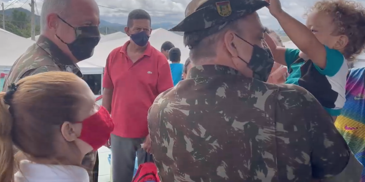Comandante do CMS desembarca em Roraima para acompanhar operação de acolhimento de venezuelanos