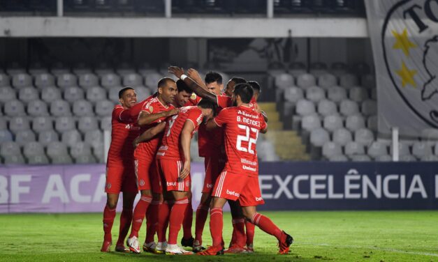 Internacional empata com o Santos na Vila Belmiro