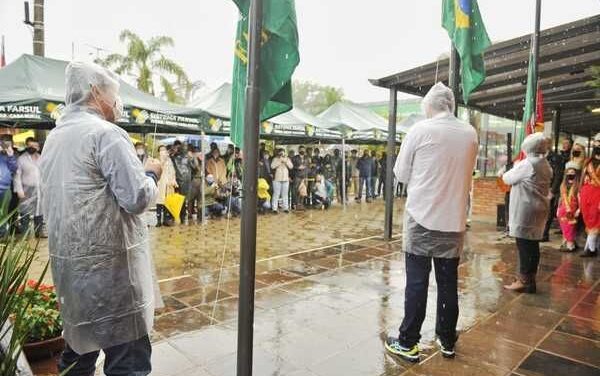 FARSUL promove ato cívico na Expointer na manhã desta terça-feira